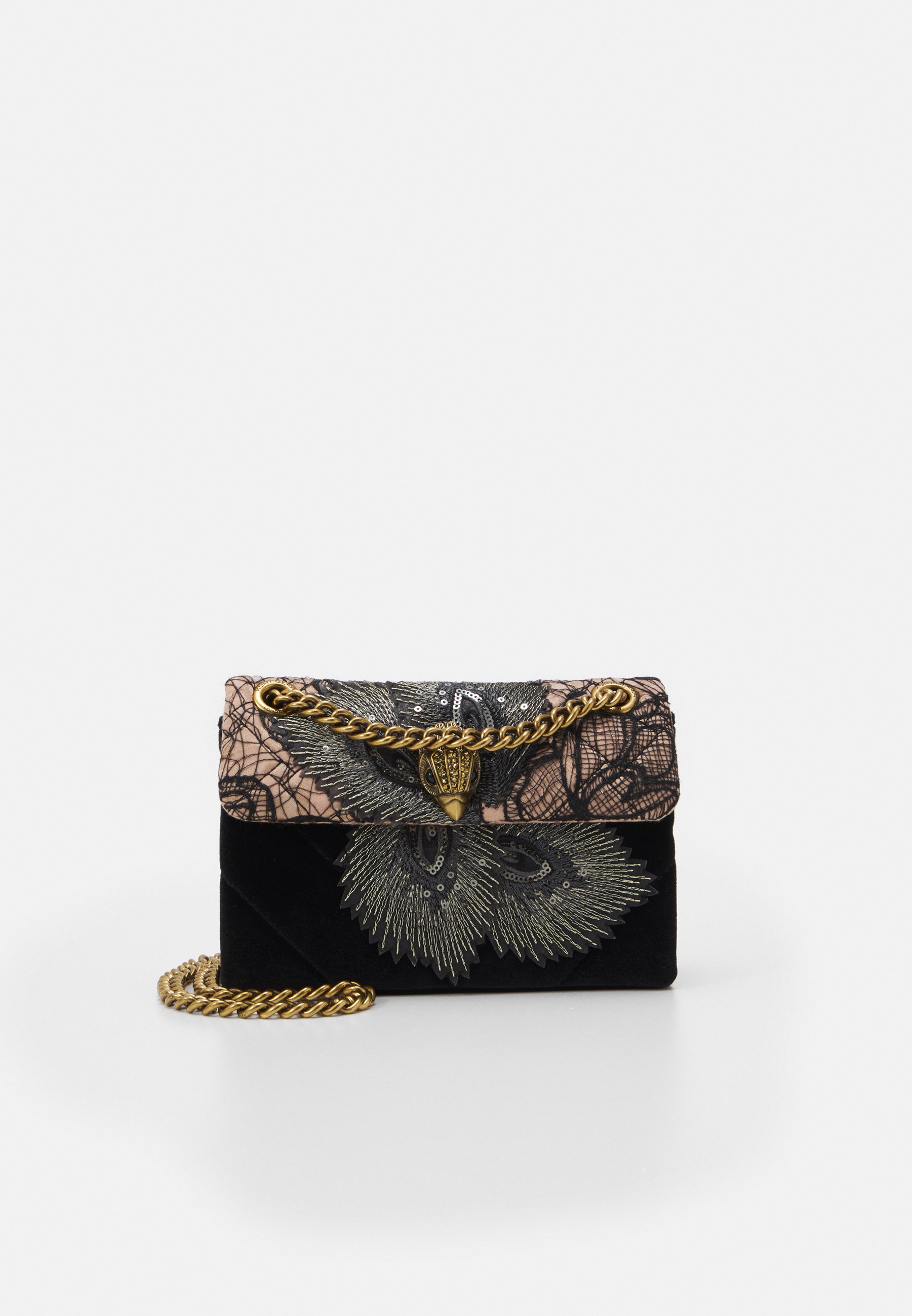 Kurt Geiger London FABRIC MINI KENSINGTON Skulderveske Kurt Geiger London MINI RING KENSINGTON BAG Håndveske