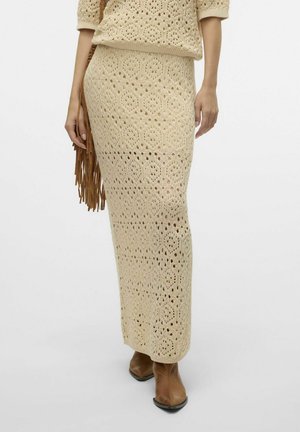 Vero Moda VMBERRY LANGER - Jupe longue - birch