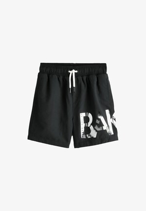 REGULAR FIT - Plavecké šortky - black