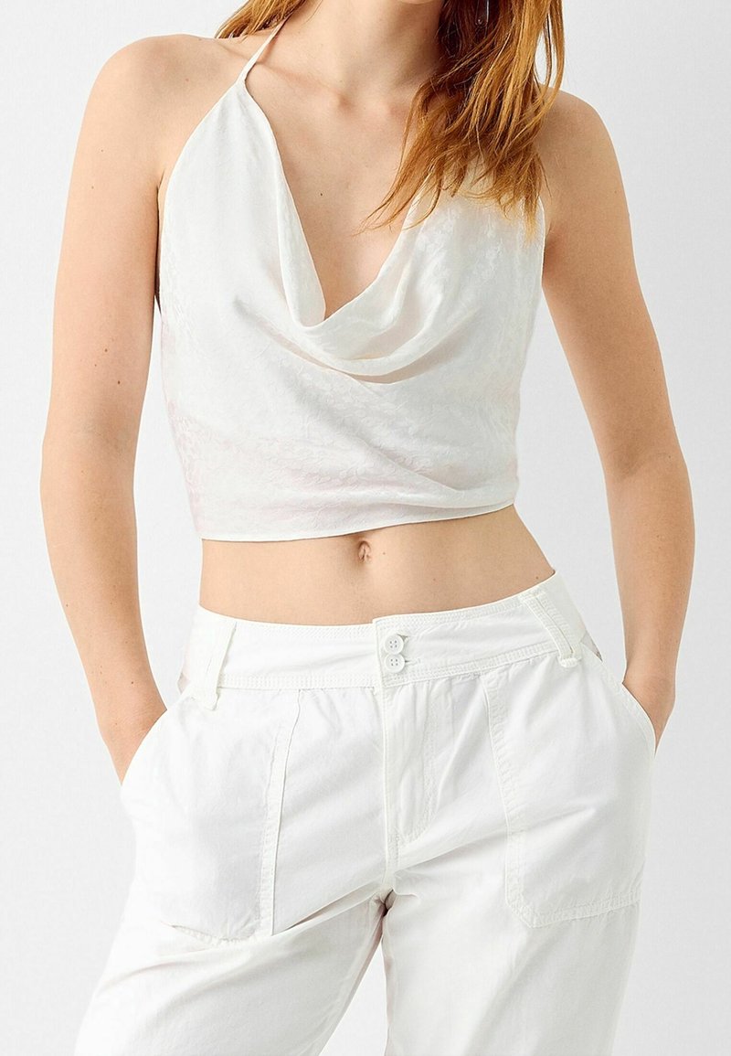 Bershka - Débardeur - white, Agrandir