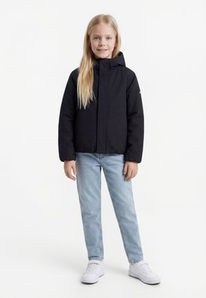 Jack Wolfskin TEEN JACKET UNISEX - Talvejope - black