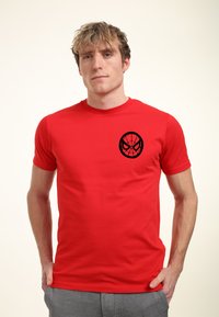 Marvel SPIDER-MAN CLASSIC SPIDER MAN FACE LOGO - T-shirt z nadrukiem