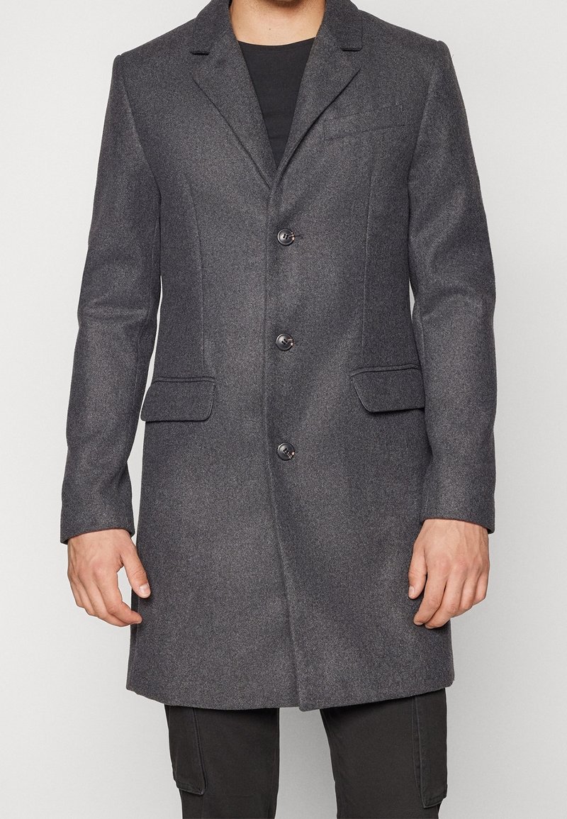 Pier One Cappotto classico - mottled grey