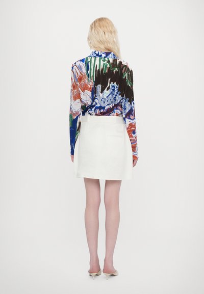 Soulland SKIRT - Denimová sukně - white