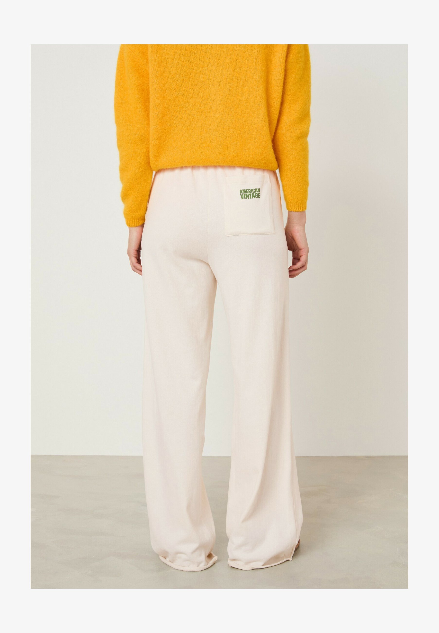 Onsoyours Pantaloni Sportivi Donna Vita Alta Con Contrasto Di Colore - Jogging Morbidi Con Tasche, Elastico In Vita - Casual Hippie Per Tempo Libero