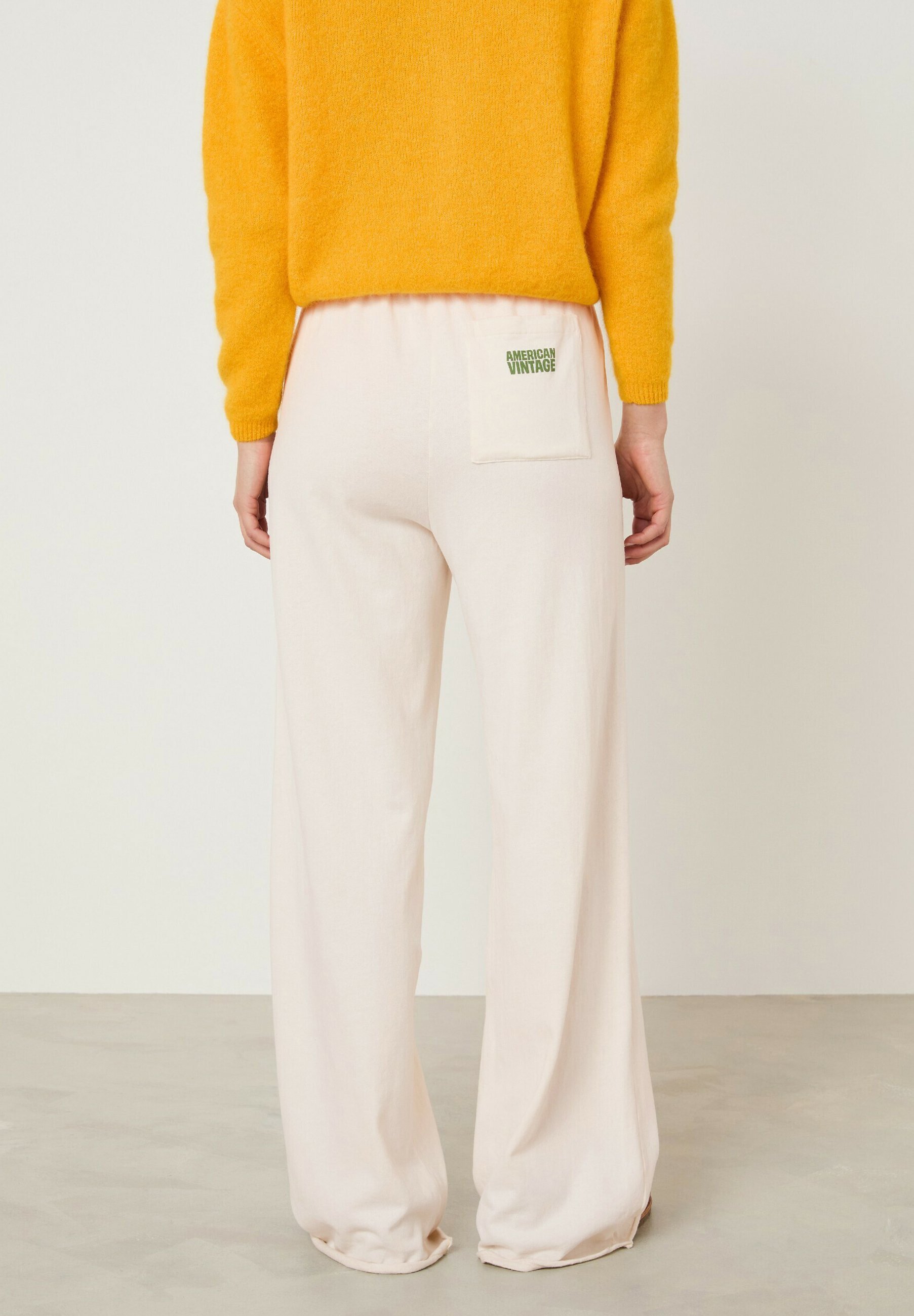 Onsoyours Pantaloni Sportivi Donna Vita Alta Con Contrasto Di Colore - Jogging Morbidi Con Tasche, Elastico In Vita - Casual Hippie Per Tempo Libero