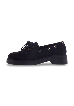 ELIO - Chaussures bateau - black
