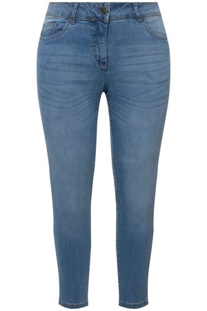 Angel of Style, PUSHUP-PINA STRETCHKOMFORT 5-POCKET - Jeans Skinny Fit - bleached denim