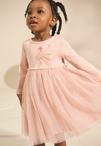 Next REGULAR FIT - LONG SLEEVE  - Cocktailkleid/festliches Kleid - pink fairy