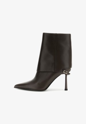 CAFèNOIR, BOOTIES - Støvletter - dark brown