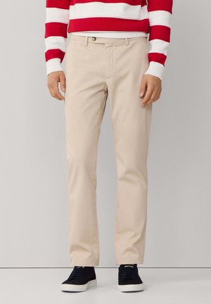 GD TEXTURED CO - Chino - light beige