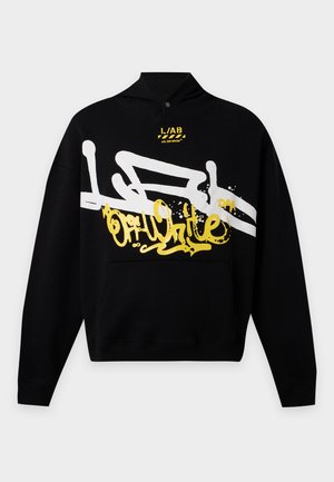 L/AB c/o Off-White, GRAFFITI HOODIE - Суитшърт с качулка - black