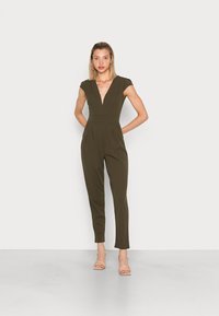 WAL G. SHORT SLEEVE JUMPSUIT - Macacão - khaki green