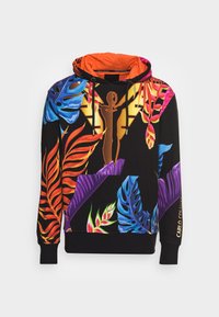 HOODIE - Camisola - black blue