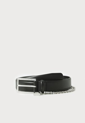 K/AUTOGRAPH PADLOCK BELT - Klassiske belter - black