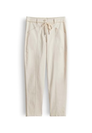 OPUS, RELAXED FIT MID RISE - Stoffhose - natural glaze