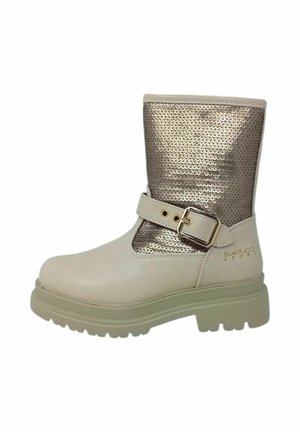 Stivaletti texani / biker - beige
