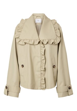 YAS, YASELSANA SHORT - Veste mi-saison - travertine