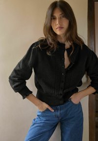 Laura Ashley POINTELLE  - REGULAR FIT - Kardiganas - black