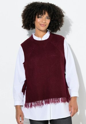 Top - dark claret