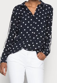 More & More - Blouse - dark blue Thumbnail Image 1