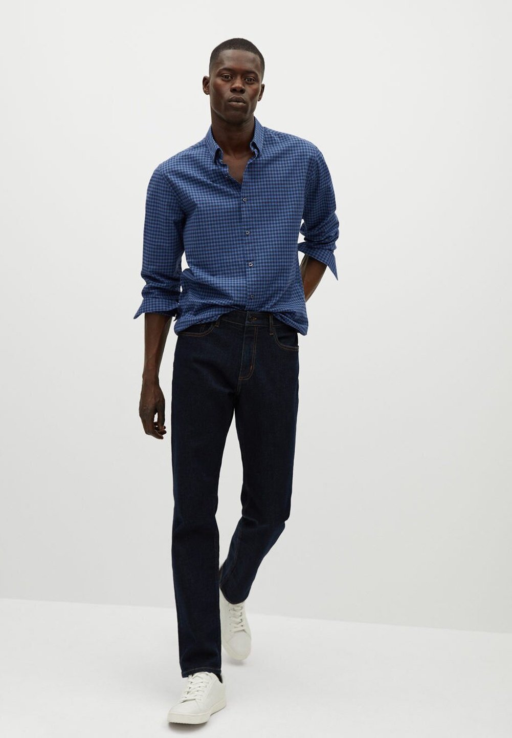Mango VICHY Skjorte bleu Zalando.no Mango Skjorte - bleu