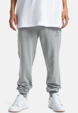 HAMPDEN JOGGING MIT ELASTISCHEM BUND - Jogginghose - sfrh light heather grey