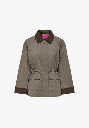 ONLY Lett jakke - walnut