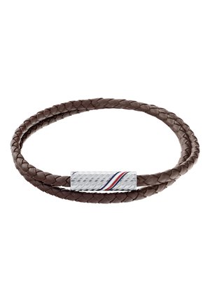 Tommy Hilfiger Bracciale - silber braun