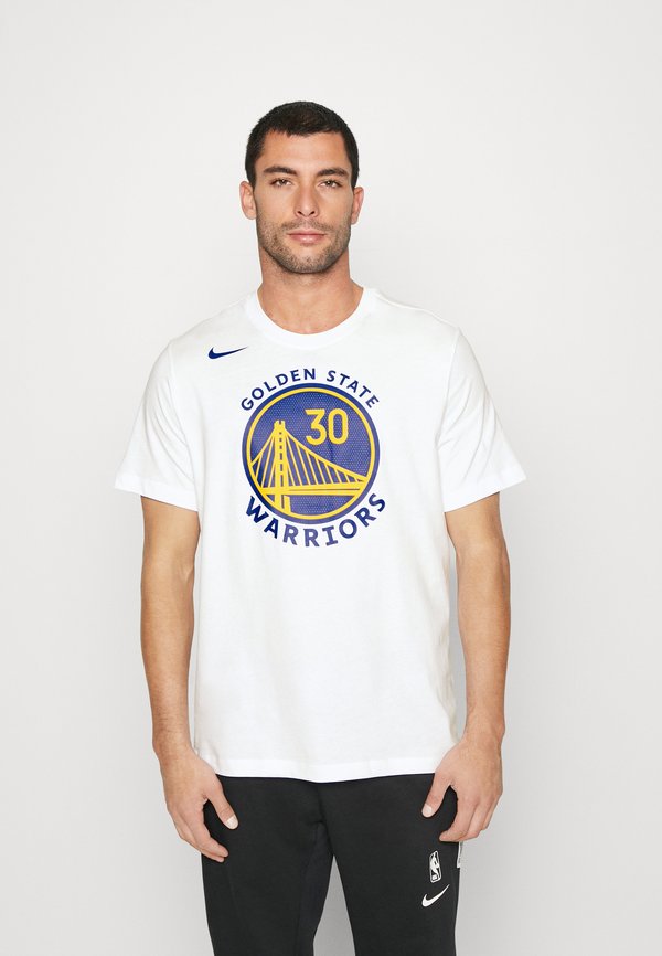 NBA GOLDEN STATE WARRIORS STEPH CURRY NAME AND NUMBER TEE - Print T-shirt4