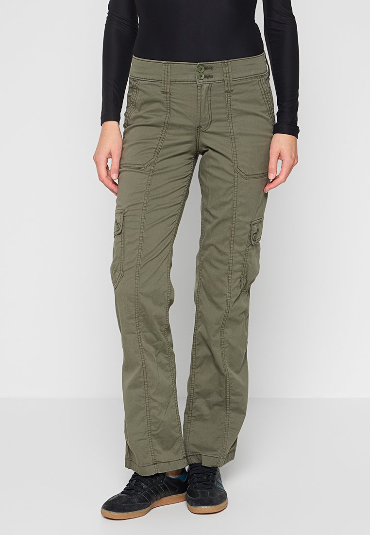Hollister Co. Cargobroek olijfgroen