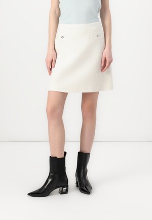 RABRINA - A-line skirt - white
