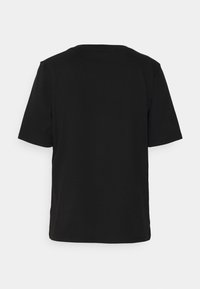 Tommy Hilfiger FLORAL TEE - T-shirt estampada - black