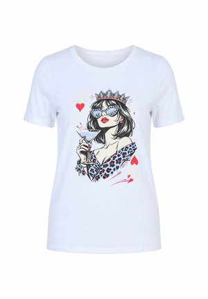 MIAMODA, - T-shirt z nadrukiem