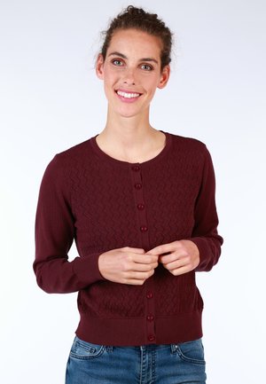 Lykka du Nord MANON - Cardigan - dark grape