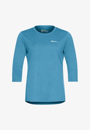 Jack Wolfskin CROSSTRAIL 3/4 - Longsleeve - sky blue