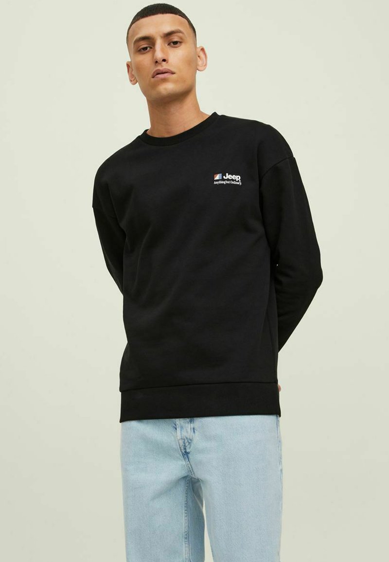Jack & Jones CREW NECK Sudadera black/negro Zalando.es Jack & Jones CREW NECK Sudadera black/negro Zalando.es