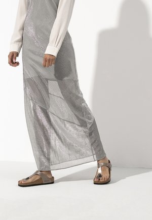 Birkenstock GIZEH BF NARROW - Sandali - graceful taupe