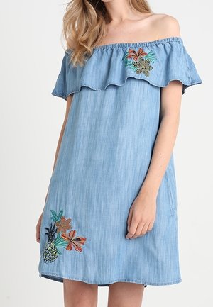 Denim dress - light-blue denim