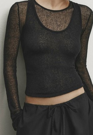 Pullover - black
