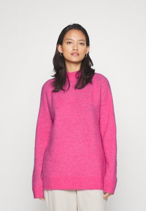 SLFLULU HIGH NECK - Maglione - phlox pink