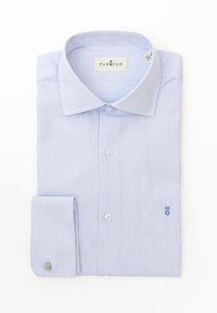 RAYAS PUÑO GEMELO  - Camisa elegante - azul celeste