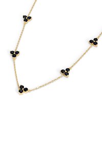 Common Lines COMO LINK ONYX NECKLACE UNISEX - Halskette - gold-coloured