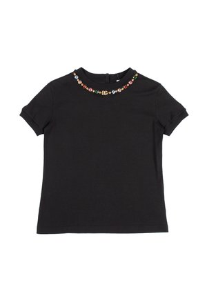 T-shirt con stampa - black