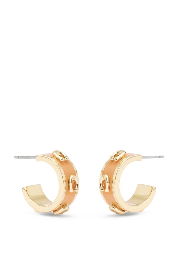 SIGNATURE C HUGGIE - Earrings - orange3