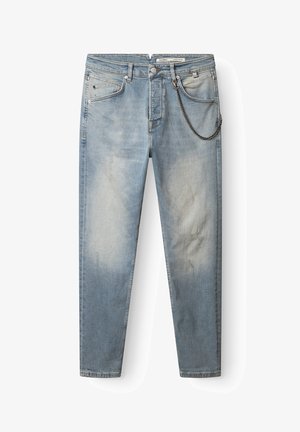 Gabba ALEX CROS CROPPED - Slim fit -farkut - lt blue denim