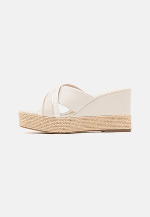 Pantolette hoch - ivory