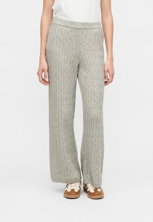 GAP Petite CABLE PANT - Nohavice - grey