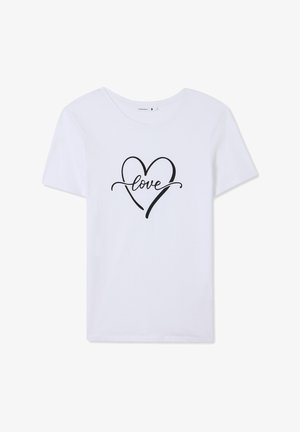 Terranova, T-shirt con stampa - bianco ottico