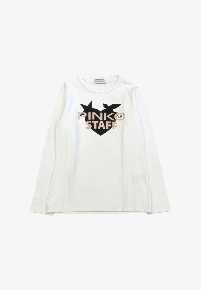 Pinko LOGO - Maglietta a manica lunga - bianco